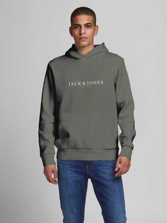 JACK&JONES AUGUST LOGO SWEAT HOODIE 12221967
