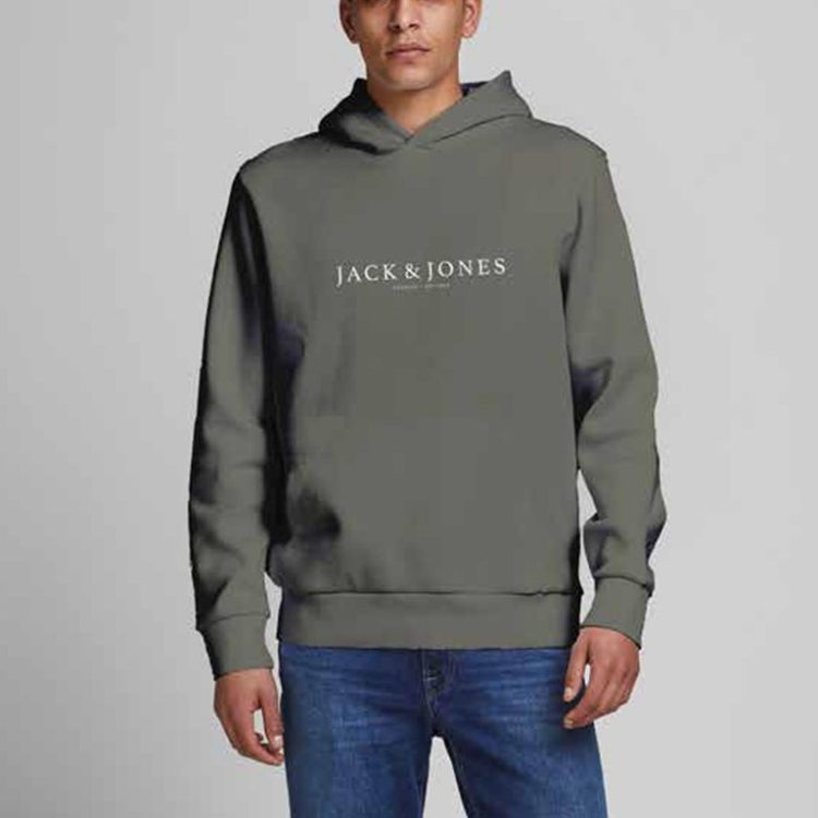 JACK&JONES AUGUST LOGO SWEAT HOODIE 12221967