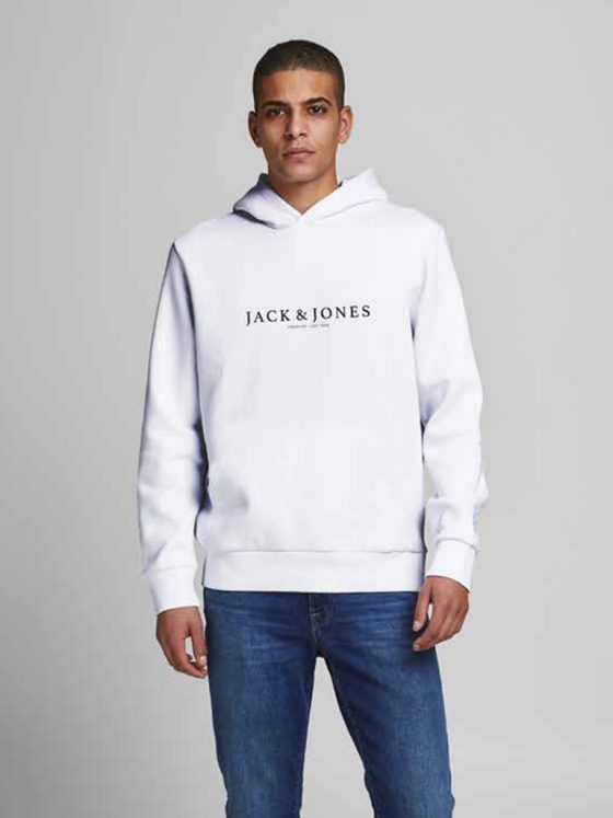 JACK&JONES AUGUST LOGO SWEAT HOODIE 12221967