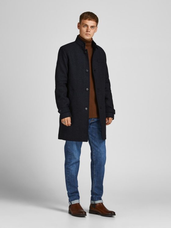 JACK&JONES MELTON WOOL COAT 12177644