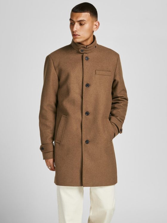 JACK&JONES MELTON WOOL COAT 12177644