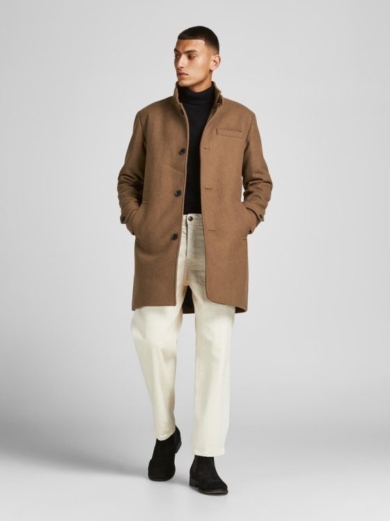 JACK&JONES MELTON WOOL COAT 12177644
