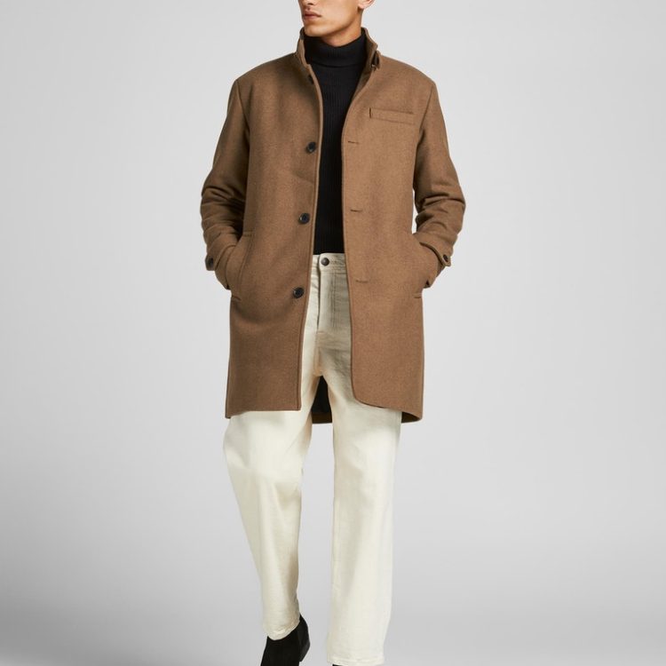 JACK&JONES MELTON WOOL COAT 12177644
