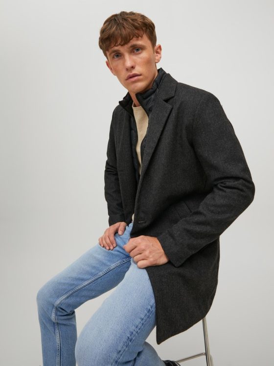 JACK&JONES TOMMY INSERT WOOL COAT 12212262