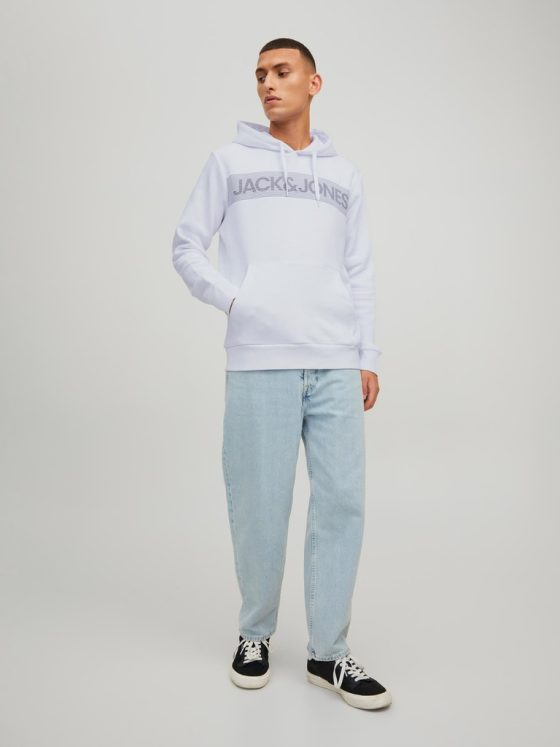 JACK&JONES CORP LOGO SWEAT HOOD 12152840