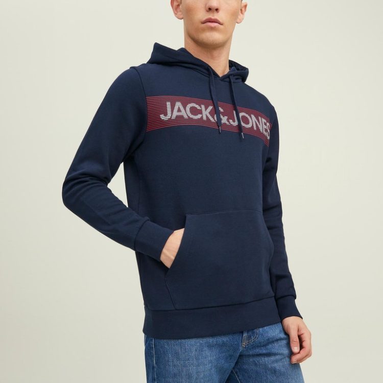 JACK&JONES CORP LOGO SWEAT HOOD 12152840