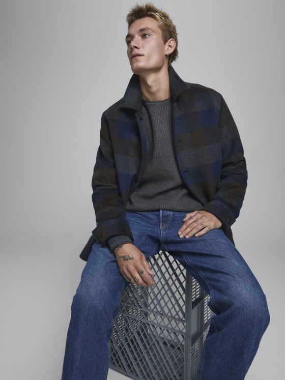 JACK&JONES CARLOS KNIT CREW NECK 12179861