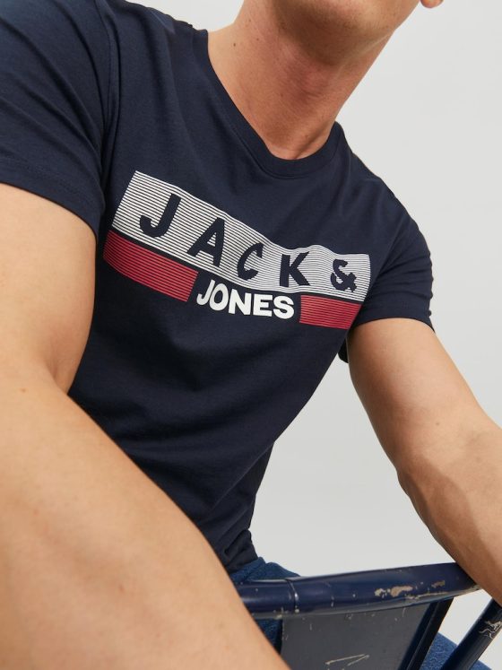 JACK&JONES CORP LOGO T-SHIRT O-NECK 12151955