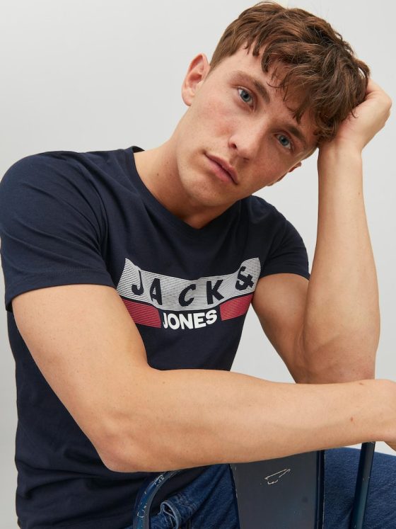 JACK&JONES CORP LOGO T-SHIRT O-NECK 12151955