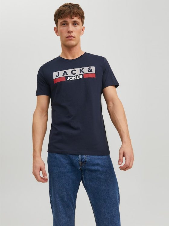 JACK&JONES CORP LOGO T-SHIRT O-NECK 12151955