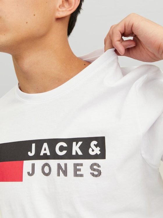 JACK&JONES CORP LOGO T-SHIRT O-NECK 12151955