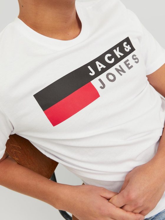 JACK&JONES CORP LOGO T-SHIRT O-NECK 12151955