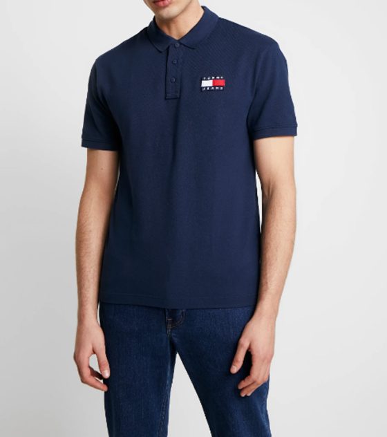 TOMMY JEANS BADGE LIGHTWEIGHT POLO DM0DM10327