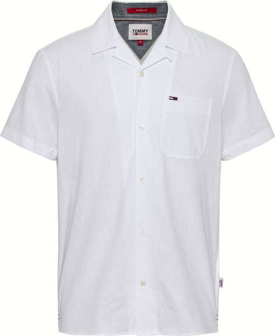 TOMMY JEANS CLASSIC LINEN CAMP SHIRT DM0DM15924