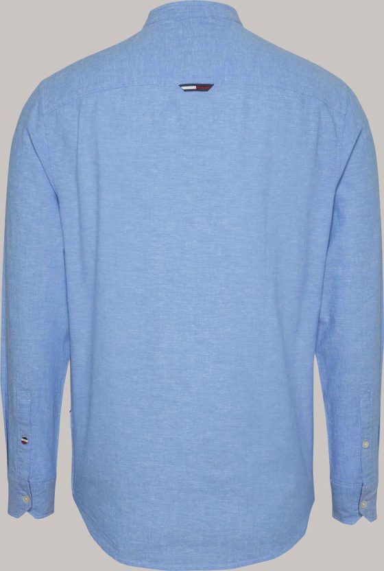 TOMMY JEANS CLASSIC MAO LINEN BLEND SHIRT DM0DM15927