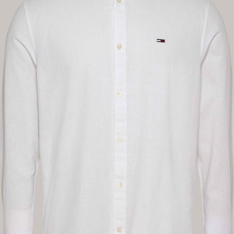 TOMMY JEANS CLASSIC MAO LINEN BLEND SHIRT DM0DM15927