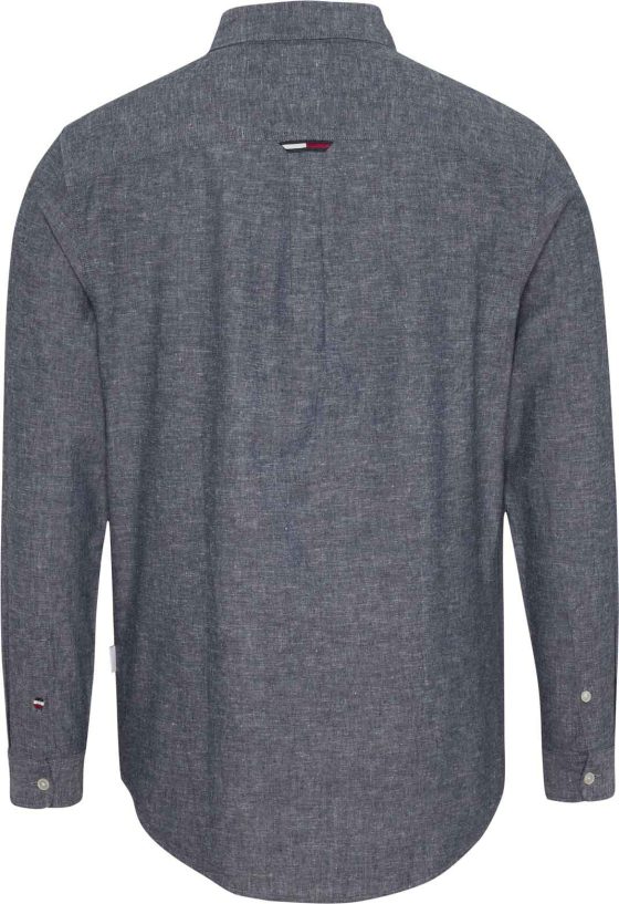 TOMMY JEANS SOLID LINEN BLEND SHIRT DM0DM16272