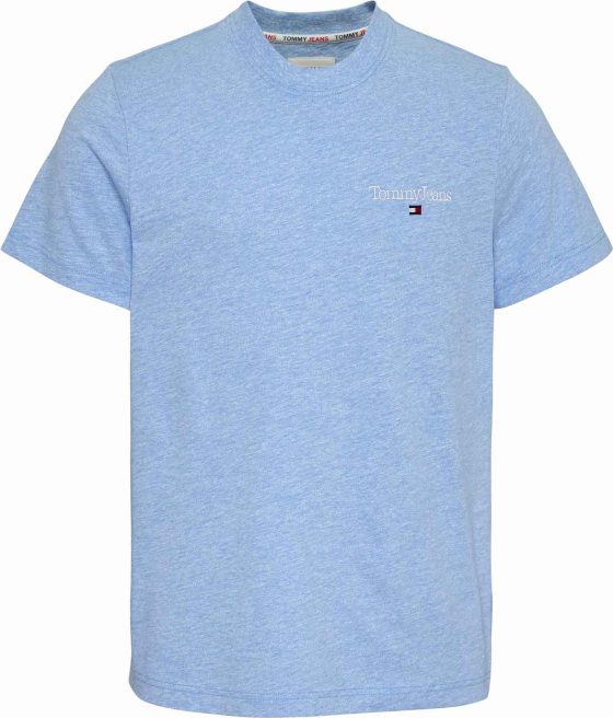TOMMT JEANS REGULAR HEATHERED SLUB TEE DM0DM16322