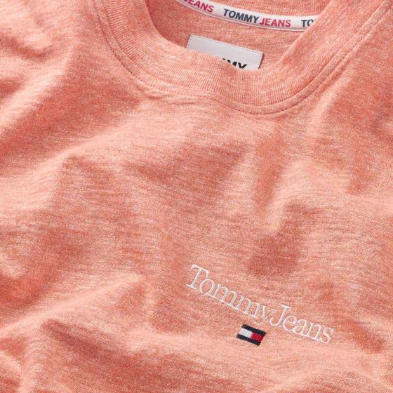 TOMMT JEANS REGULAR HEATHERED SLUB TEE DM0DM16322