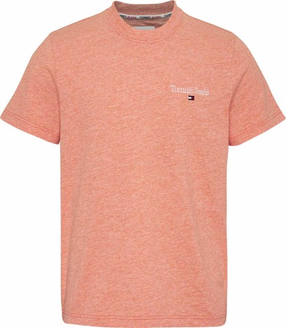TOMMT JEANS REGULAR HEATHERED SLUB TEE DM0DM16322