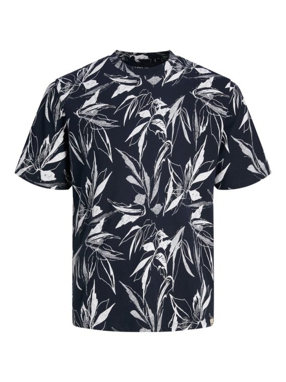 JACK&JONES CRAYON ALL OVER PRINT TEE CREW NECK 12227777