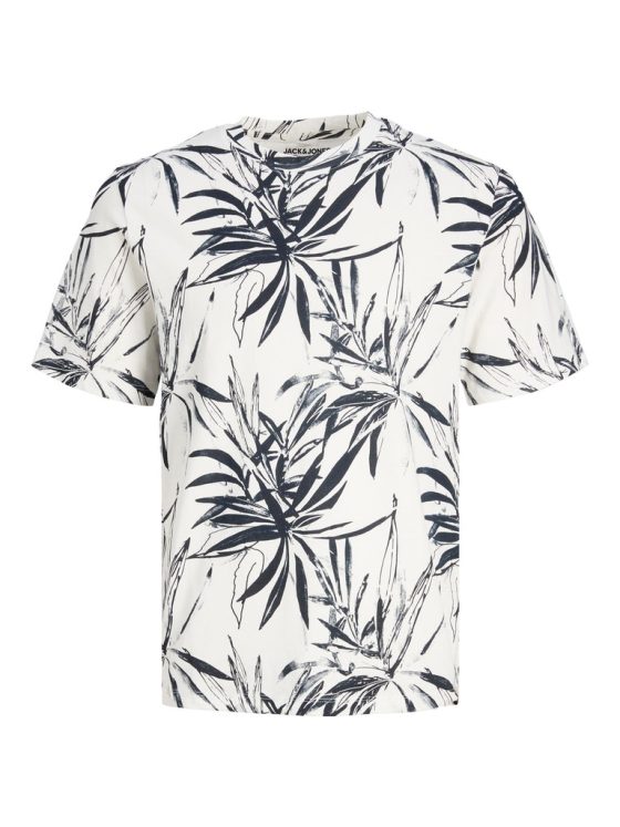 JACK&JONES CRAYON ALL OVER PRINT TEE CREW NECK 12227777