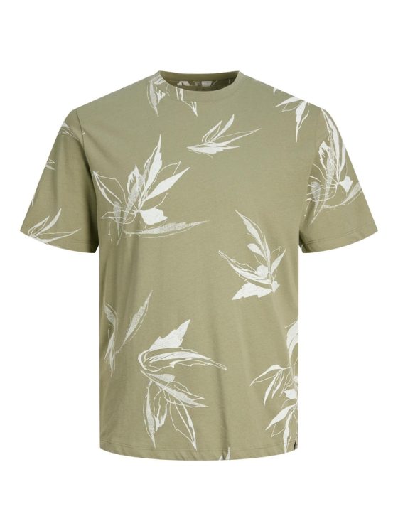 JACK&JONES CRAYON ALL OVER PRINT TEE CREW NECK 12227777