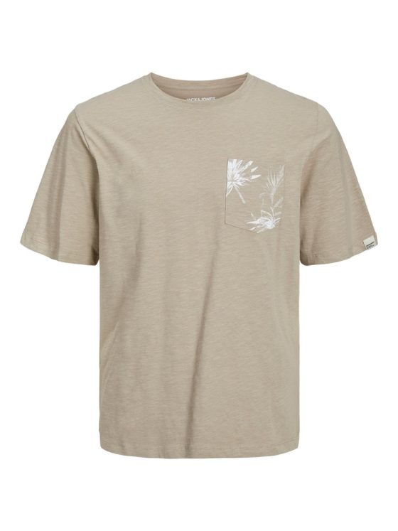 JACK&JONES CRAYON POCKET TEE CREW NECK 12227778