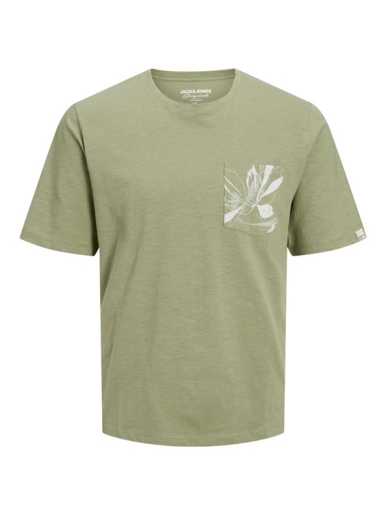 JACK&JONES CRAYON POCKET TEE CREW NECK 12227778