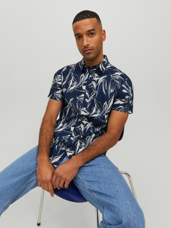 JACK&JONES CRAYON ALL OVER PRINT SHIRT 12227680