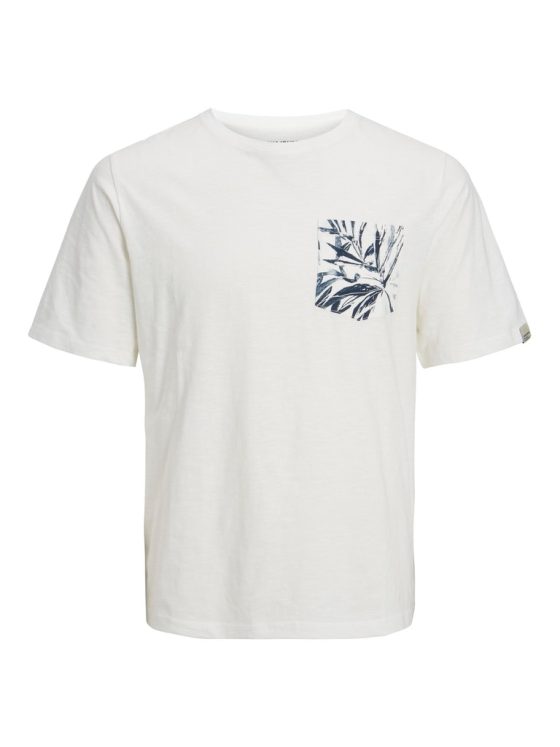 JACK&JONES CRAYON POCKET TEE CREW NECK 12227778