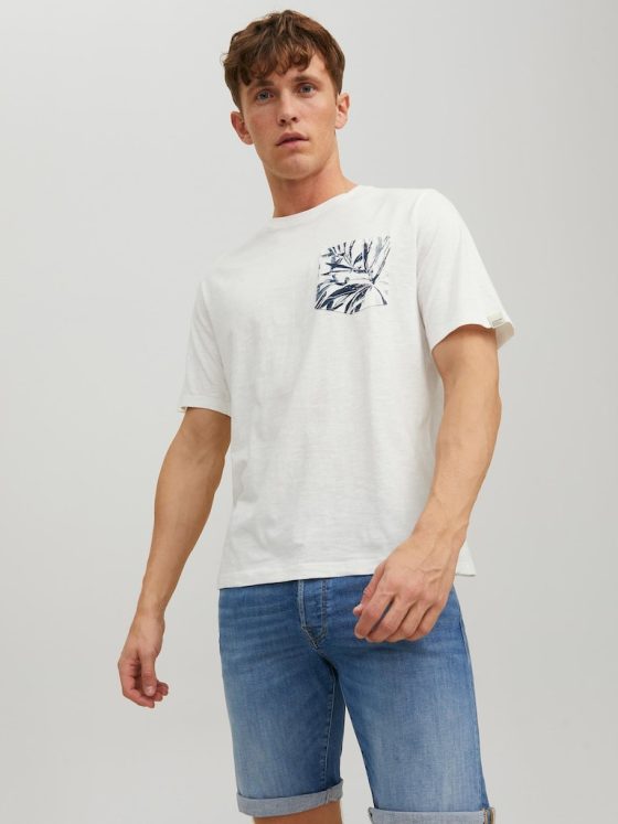 JACK&JONES CRAYON POCKET TEE CREW NECK 12227778