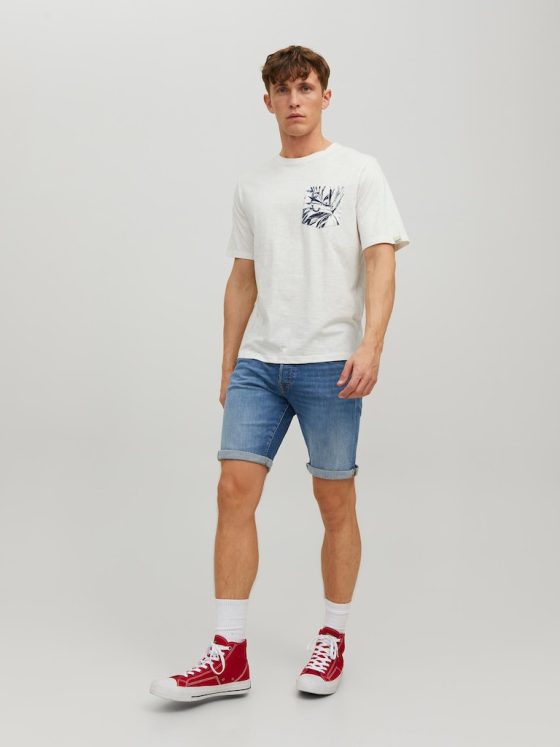 JACK&JONES CRAYON POCKET TEE CREW NECK 12227778