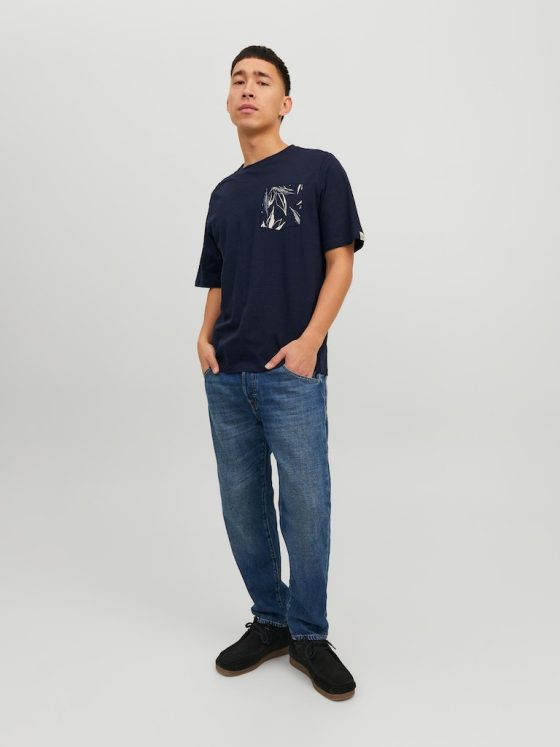 JACK&JONES CRAYON POCKET TEE CREW NECK 12227778