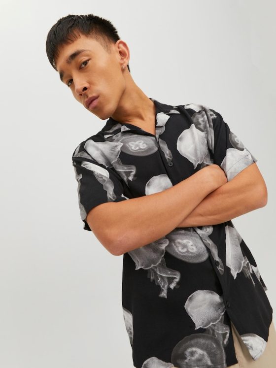 JACK&JONES NATURAL REGGIE RESORT SHIRT 12228020