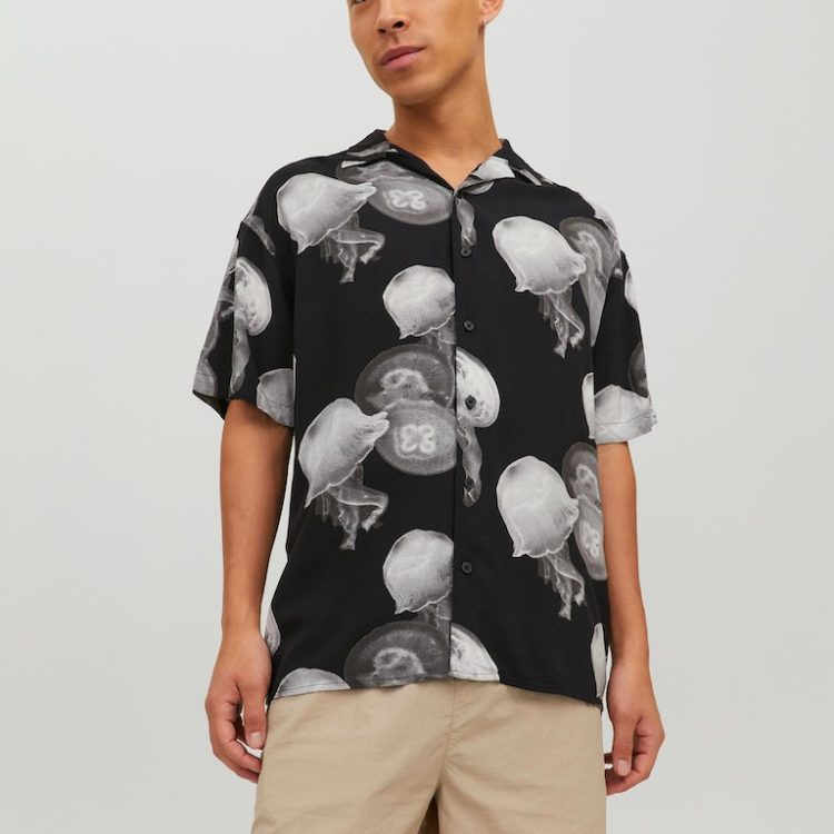 JACK&JONES NATURAL REGGIE RESORT SHIRT 12228020