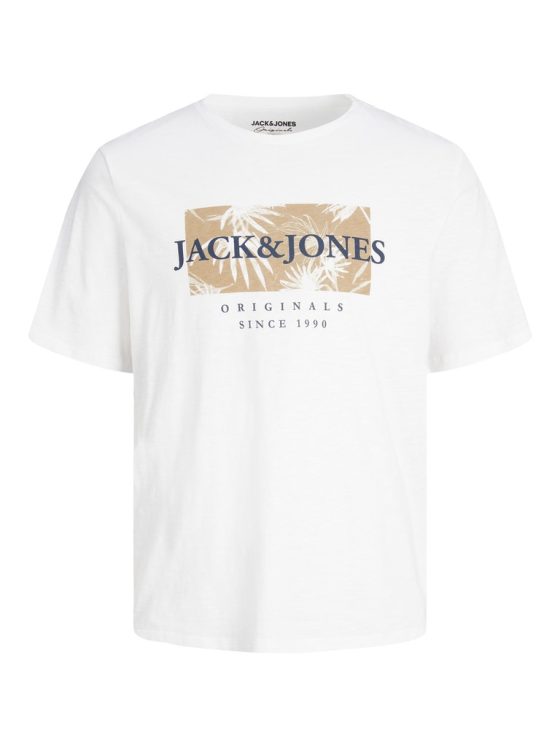 JACK&JONES CRAYON BRANDING TEE CREW NECK 12228774