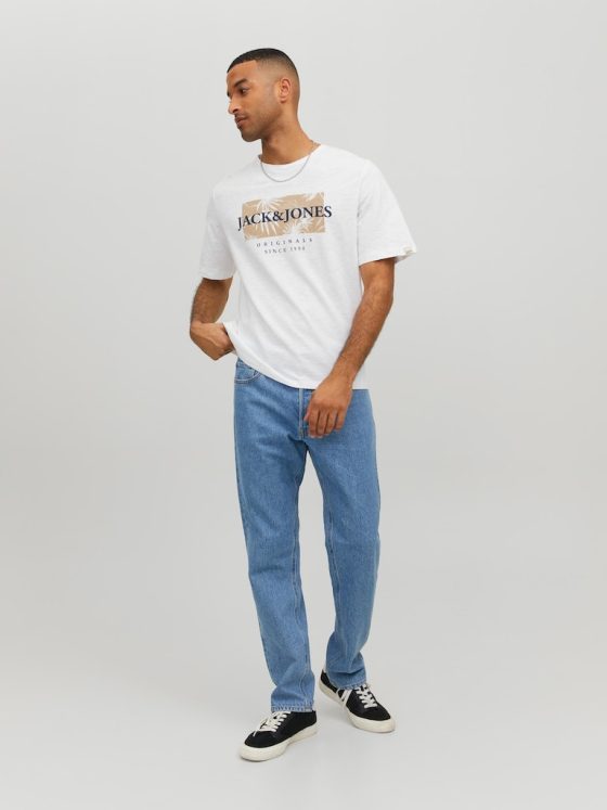 JACK&JONES CRAYON BRANDING TEE CREW NECK 12228774