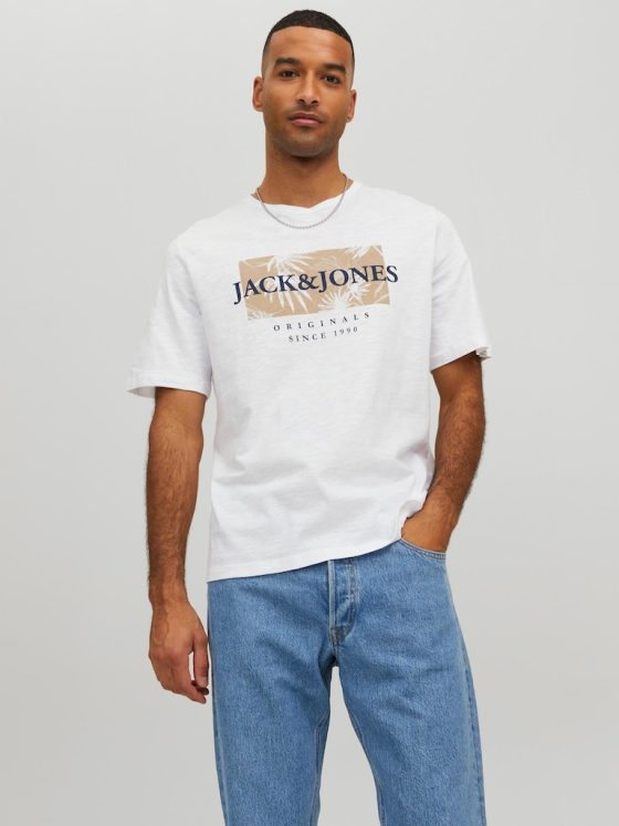 JACK&JONES CRAYON BRANDING TEE CREW NECK 12228774