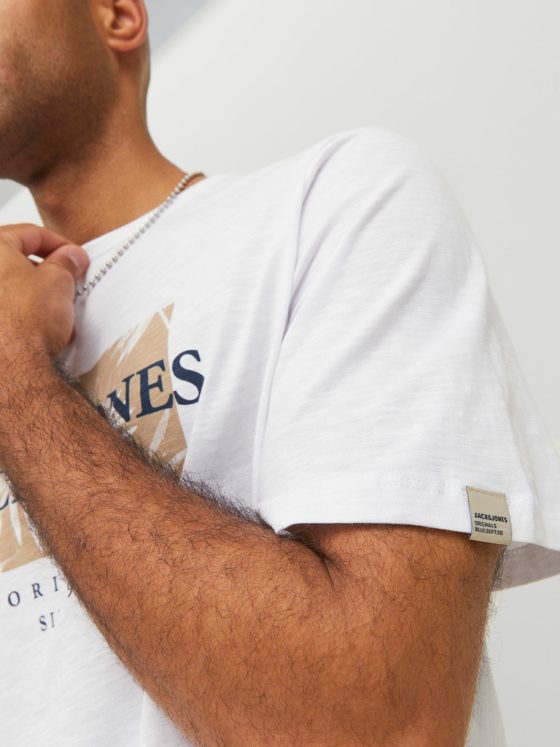 JACK&JONES CRAYON BRANDING TEE CREW NECK 12228774