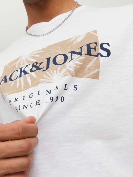 JACK&JONES CRAYON BRANDING TEE CREW NECK 12228774