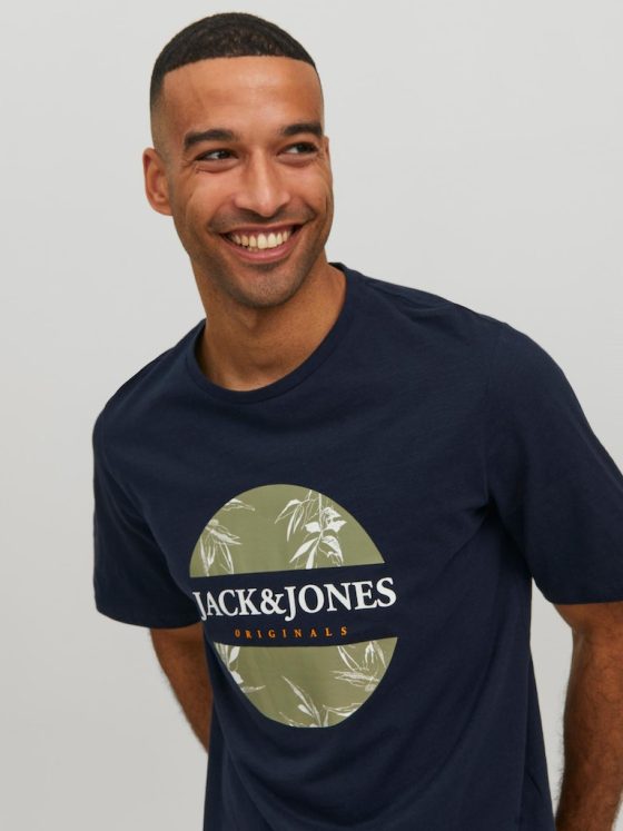 JACK&JONES CRAYON BRANDING TEE CREW NECK 12228774