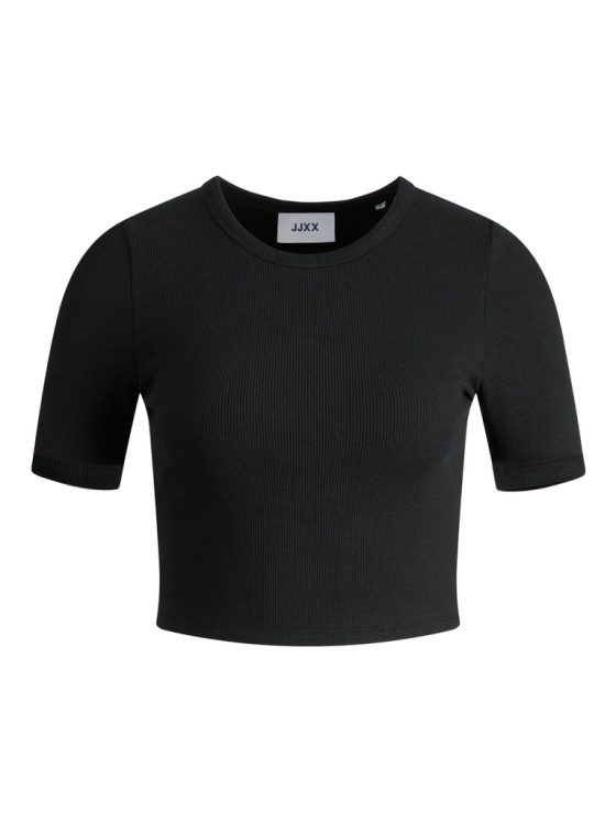 JJXX FLORIE CROPED RIB TEE 12217164