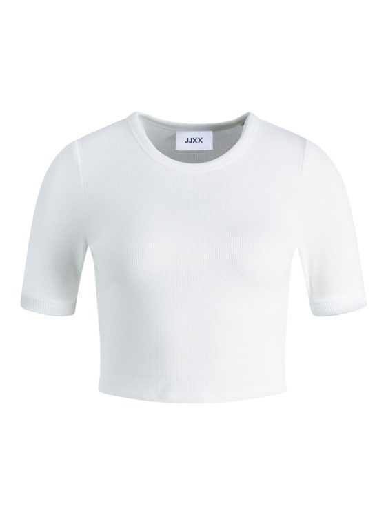 JJXX FLORIE CROPED RIB TEE 12217164