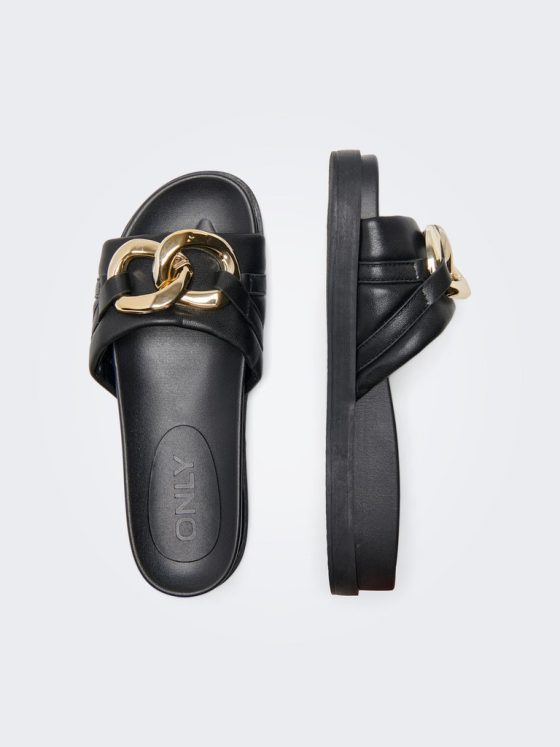 ONLY FAUX LEATHER SANDALS 15288653