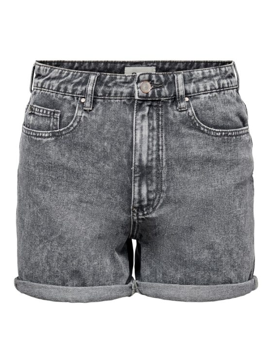 ONLY PHINE GREY DENIM SHORTS 15245509