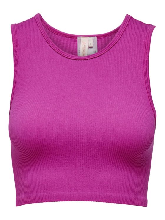 ONLY GWEN RIB CROP TANK-TOP 15249487