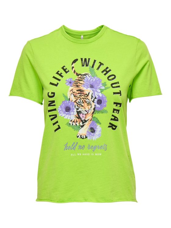 ONLY LUCY REGULAR TIGER TOP 15286725