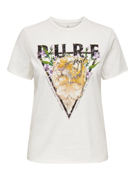 ONLY LUCY REGULAR TIGER TOP 15286725
