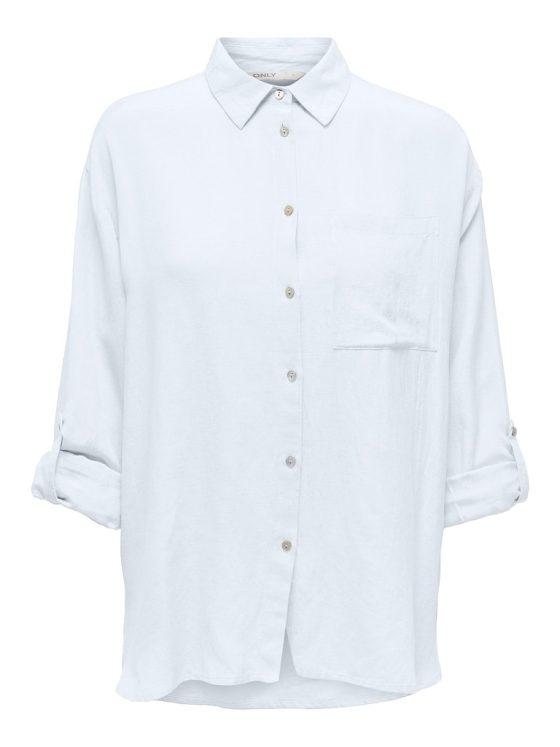 ONLY WILLOW LINEN LOOSE SHIRT 15285848